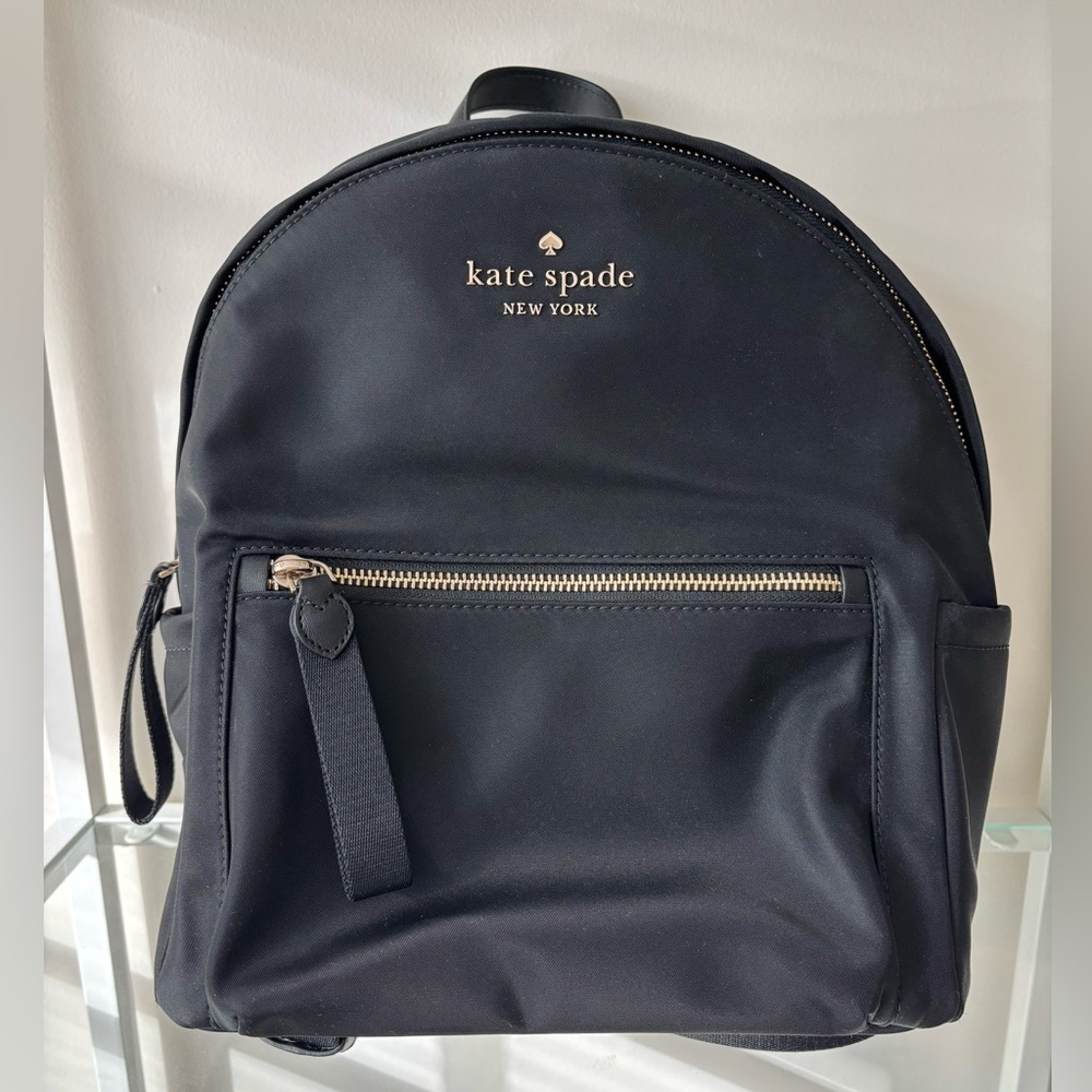 Kate Spade Small Nylon Black Backpack